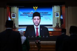 Mendikbud lantik sejumlah pejabat eselon satu dan dua
