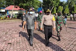 Polres Langkat gelar apel Patuh Toba 2020
