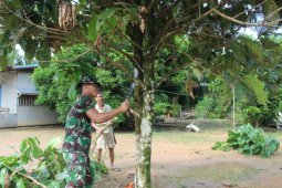 Pelaksanaan TMMD Kodim 1203/Ktp ciptakan kepedulian sosial pada warga