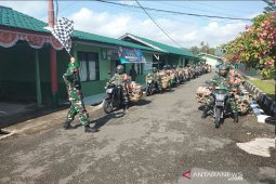 Kodim 0212/Tapsel gelar karya bakti dan bakti sosial 25 tahun AKABRI 1995 mengabdi