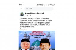 Beredar di medsos, Dolly Pasaribu - Hamdan Nasution berpasangan