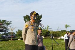 Polres Bangka Barat gelar simulasi sispamkota Pilkada 2020