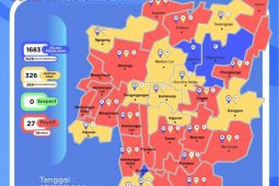 Kota Madiun masuk zona oranye penyebaran COVID-19