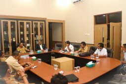 Wabup Halteng temui Kepala BWS Malut bahas penanganan banjir