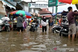 Separuh wilayah Kota Singkawang terendam banjir