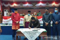 DPRD Belitung terima laporan pertanggungjawaban APBD tahun 2019