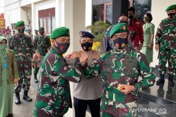 Polda Maluku gelar tradisi pelepasan Pangdam XVI / Pattimura