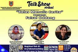 S Kalimantan's Library features Faisal Oddang in story writing class