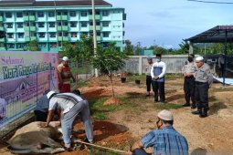 Polres Tapteng berkurban untuk masyarakat miskin
