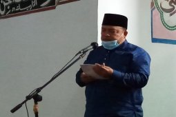 Bupati Terbit sholat Idul Adha di Masjid Jamik Ar-Rohman