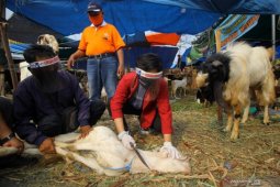 Antisipasi penyebaran COVID-19, Takmir Masjid Agung Ngawi tiadakan penyembelihan hewan kurban