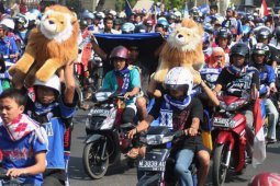 Perayaan HUT Arema FC tanpa konvoi Aremania