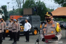 Polda Kalsel gelar apel kesiapan penanggulangan Karhutla