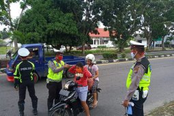 Satlantas Polres Bangka tingkatkan edukasi kebiasaan baru