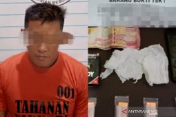 Tim Opsnal Sat Resnarkoba John Lee Cs ungkap kasus Narkoba di Desa Palajau HST