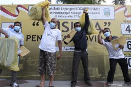 Pasien sembuh COVID-19 di RS Lapangan Kogabwilhan II