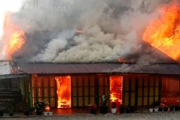 Dua rumah warga di Selamat Datang Nagan Raya musnah terbakar