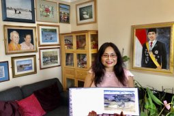 Kisah Sunarni, pelukis yang berkarya di Inggris