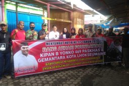 Pasca kebakaran, Bang Azhari Foundation bangun tiga shelter pasar Inpres