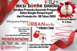 Kwarcab Pramuka Pringsewu akan gelar donor darah