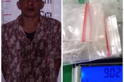 Polisi Pangkalan Brandan tangkap bandar sabu