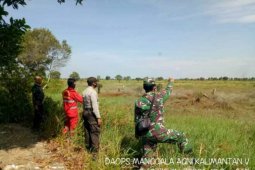 Bhabinkamtibmas patroli terpadu ke daerah rawan Karhutla