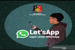 Ada gangguan Kamtibmas silahkan lapor melalui "WA Let'sApp"