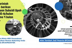 Dukung Program Bantuan Subsidi Upah Pemerintah, BPJAMSOSTEK Kumpulkan Rekening Peserta
