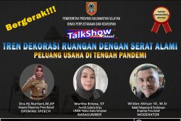 Dispersip gelar talkshow virtual peluang usaha ditengah pandemi