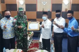 Penghargaan BKKBN Untuk Kodim Sambas