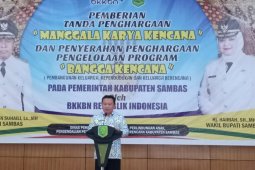 Kabupaten Sambas juara satu "Bangga Kencana" tingkat provinsi