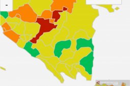 Muara Enim dan Palembang jadi zona merah COVID-19
