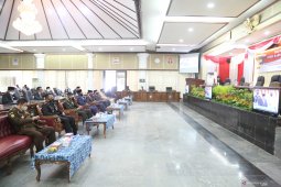 Bupati-Forkopinda ikuti pidato kenegaraan Presiden RI tentang RUU APBDN 2021