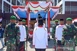 Ini prosedur apel HUT ke-75 Kemerdekan RI di Bengkayang