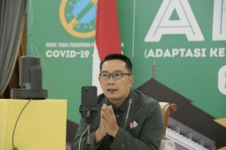 Tiga gubernur termasuk Jabar di survei Indikator sama-sama bersepeda