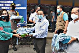 Pemerintah Kota Bitung kampanyekan program "Gebrak Masker" cegah COVID-19