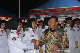 Pesan Bupati kepada anggota Paskibra Madina