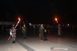Pangdam VI/Mlw pimpin apel kehormatan dan renungan suci HUT Kemerdekaan RI