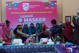 TP PKK Kaltim distribusikan 184.198 masker ke kabupaten/kota