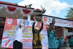 Aksi Gebrak Masker ditandai pelepasan merpati