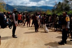 Polisi cegah perang tradisional antardistrik di Jayawijaya