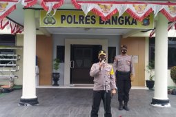 Kapolres Bangka gelar razia penggunaan masker