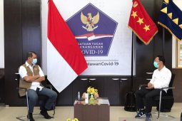 Bupati Sigi  temui Doni Monardo bahas pemulihan pascagempa