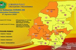 Delapan kecamatan di Pamekasan masuk zona kuning COVID-19