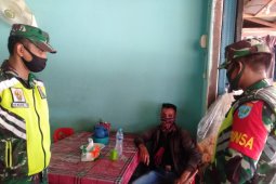 Koramil imbau warga di perbatasan tetap waspada COVID-19