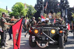 Wagub Bali lepas touring Willys Club tebarkan vibrasi sehat di tengah pandemi COVID-19