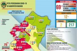 Pasien COVID-19 di Kabupaten Madiun bertambah menjadi 69 orang