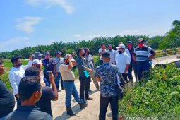 Persawahan dan perkebunan di Asahan tergenang banjir akibat pendangkalan sungai