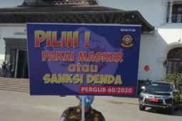 Satpol PP catat 575.393 pelanggaran protokol kesehatan di Jabar
