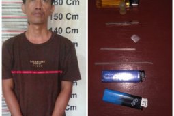 Polsek Stabat Langkat tangkap pemilik sabu